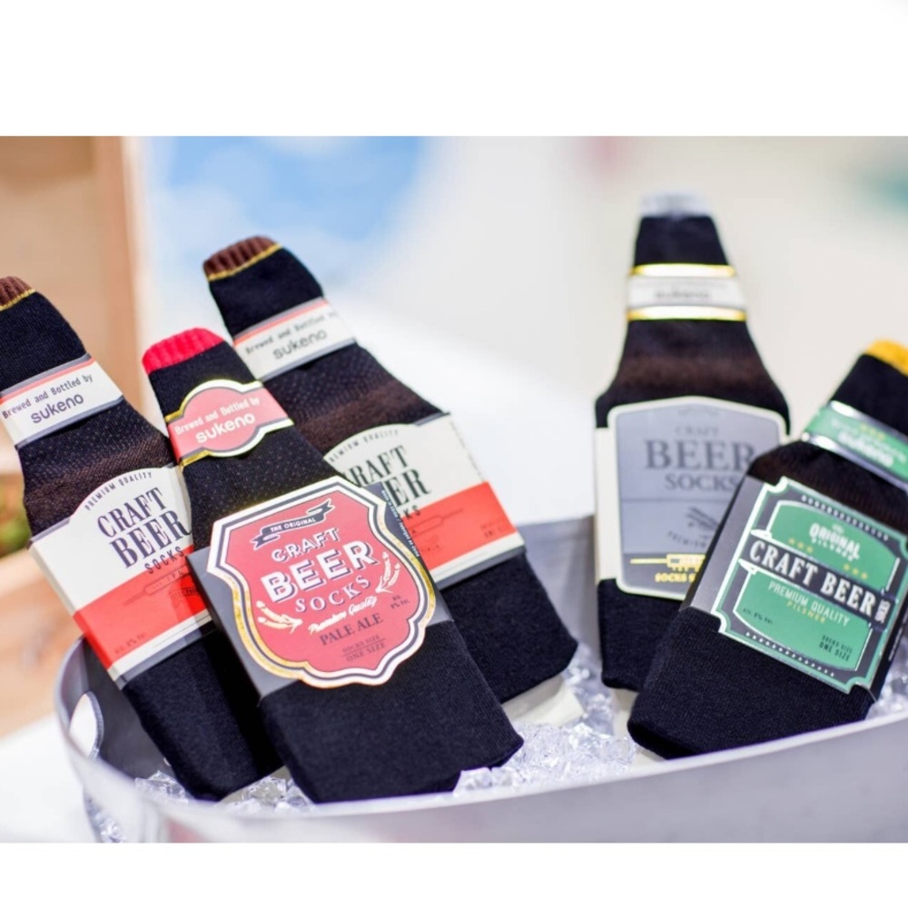 Dark Lager Craft Beer Socks